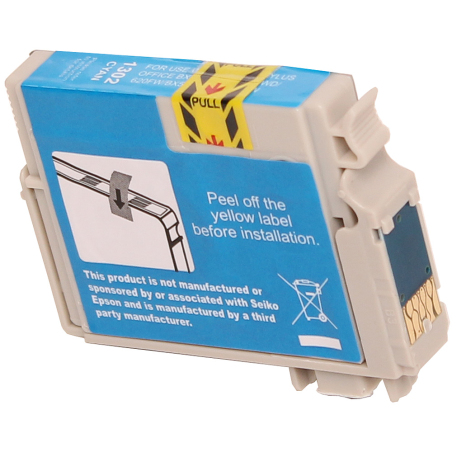Compatible ink cartridge Epson T-1302 – Cyan