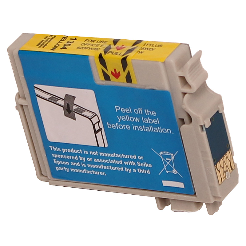 Cartouche d'encre compatible Epson T-1304 – Jaune (15,5 ml)
