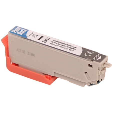 Compatibel inktpatroon Epson T-2631 26XL – Foto Zwart (15,5 ml)