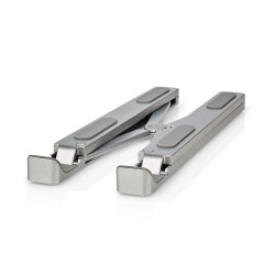 Nedis Laptopstandaard - Compact, Opvouwbaar, Verstelbare Hoek, Luchtventilatie, Opbergtas