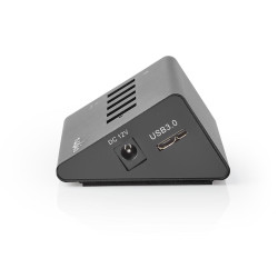 Nedis USB Hub 5-Poorts QC3.0 / USB 3.2 Gen1 - Zwart
