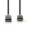 DisplayPort to HDMI Cable - 2 m, 4K@30Hz, Gold-Plated, Anthracite