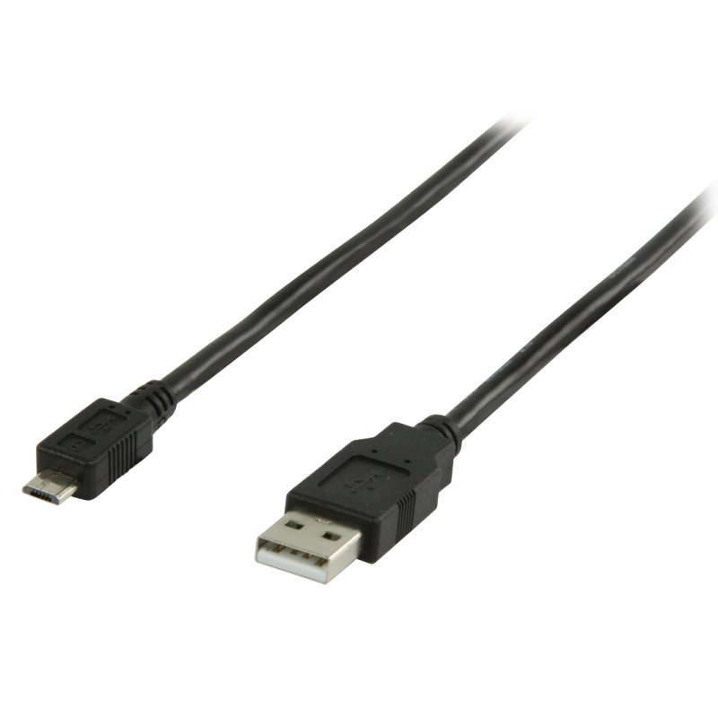 Cable USB 2.0 A male - micro B male 5.00 m
