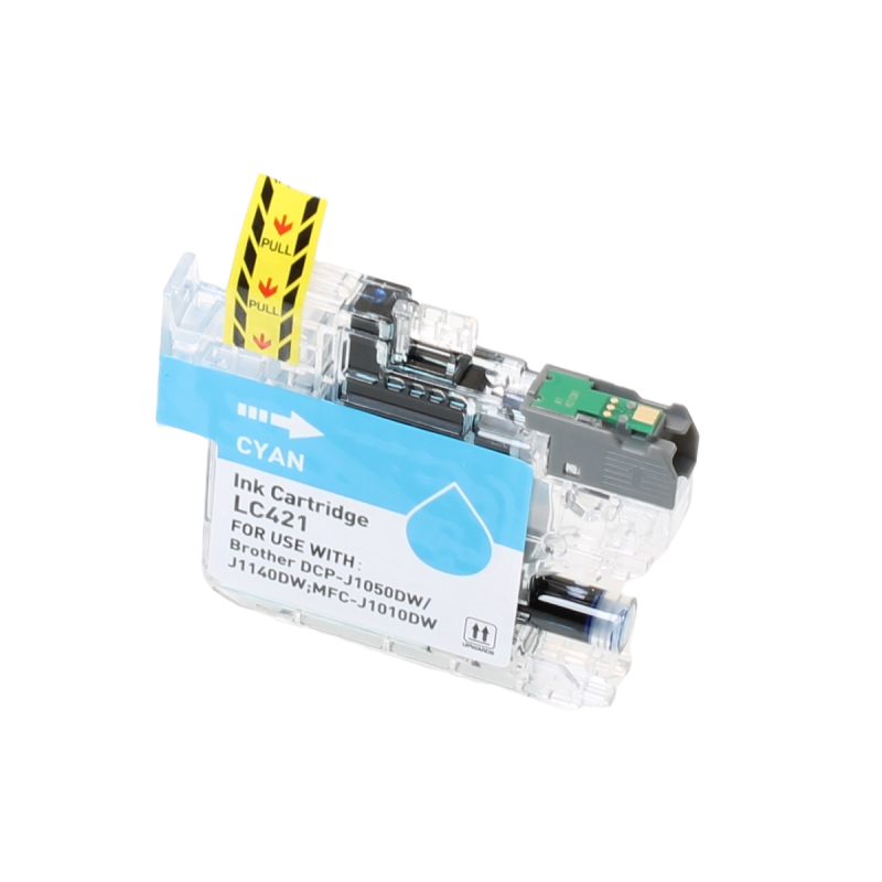 Cartouche Cyan Compatible LC-421XL – 500 pages