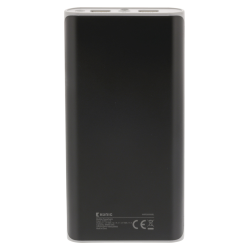 König Portable Power Bank 20000 mAh USB Black