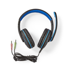 Casque Gamer avec microphone connecteurs 3,5 mm