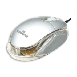 Manhattan MH1 souris optique argent