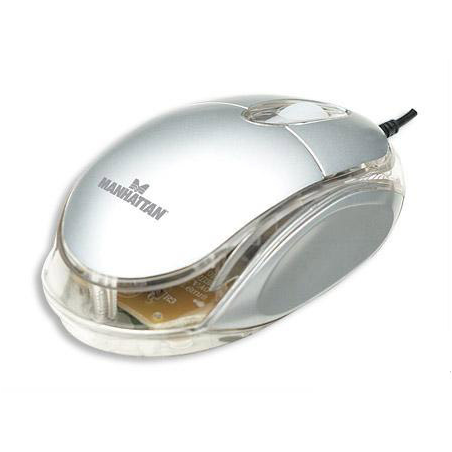 Manhattan MH1 souris optique argent
