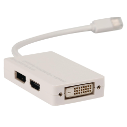 Câble Mini DisplayPort - DisplayPort Femelle / DVI-D 24 + 1 / HDMI